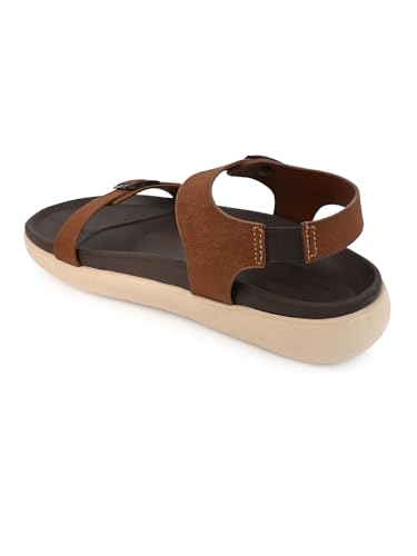 Image of FENTACIA Men Ankle Strap Sandals