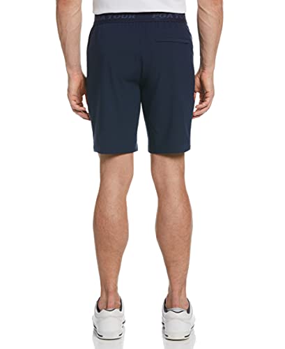 Image of PGA TOUR Men's Exposed Elastic Waistband Dobby Golf Short