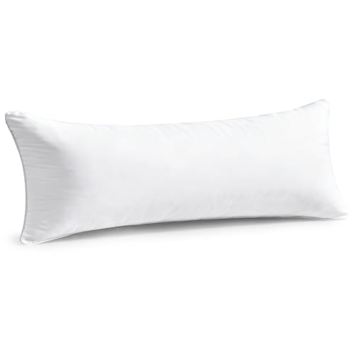 Image of FAVRIQ 14 x 36 Inch Pillow Inserts - Premium Square Interior Sofa Throw Pillow with 100% Cotton Cover - Decorative Pillow Insert - Pack of 1