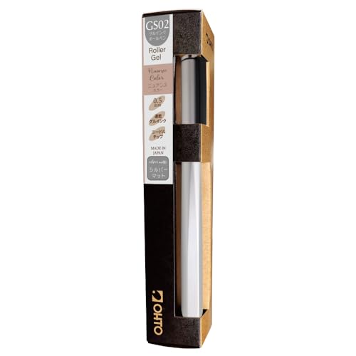 Bolígrafo Roller Gel GS02 Plata Mate miniatura 2