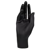 TOYANDONA Schwarze Schmuckhand Rechts Plastikmodell als Ring Armbandhalter Eleganter Schmuckständer für Zuhause Laden und Messen Kratzfestes Design zum Stilvollen Präsentieren und