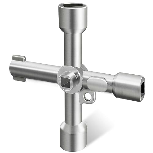 Hanpex 4 in 1 Meter Box Key Gas Key Utility