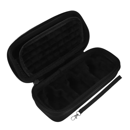 LIFKOME Portable Microphone Storage Case Durable Nylon Protective Bag for Stylish Design with Efficient Organization Wear Resistant Carrying Holder for Performance Use