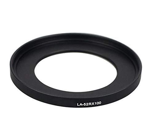 LA-52RX100 - Adaptador de filtro (52 mm de diámetro, compatible con Sony RX100 I II III IV & V, filtro LL1615)