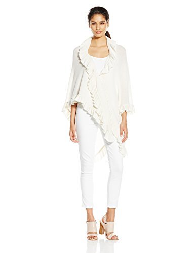 Buy Minnie Rose Women's Cashmere Ruffle 