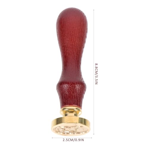 Sello de Cera de Halloween de Material de Madera y Metal 3