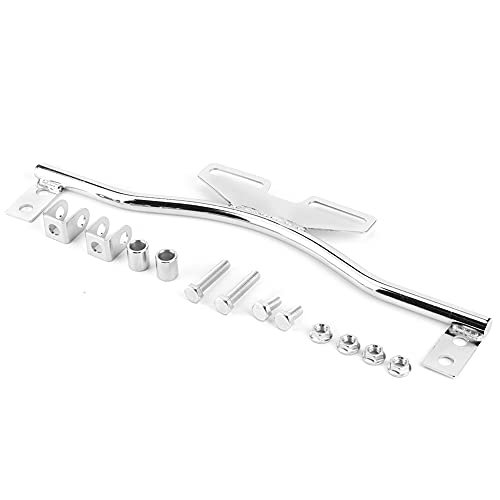 Soporte para luz de niebla Tbest de aleación de aluminio premium color plateado miniatura 1