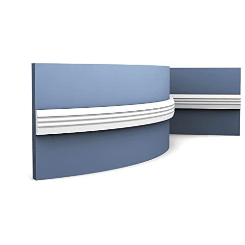 Moulure flexible P5021F Orac cimaise murale polyuréthane pour courbe - 2