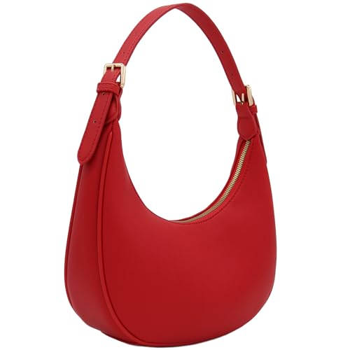 Image of Elegant Crescent Shoulder Bag Underarm Purse