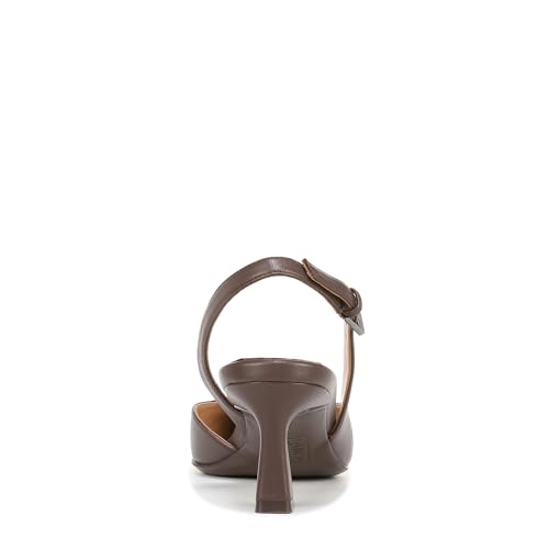 Naturalizer Women's Dalary Pump Mocha Dark Brown Leather 7.5 W3