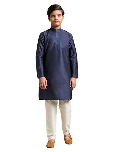 Image of Amazon Brand - Symbol Boy's Festive Rayon Kurta Pajama Set