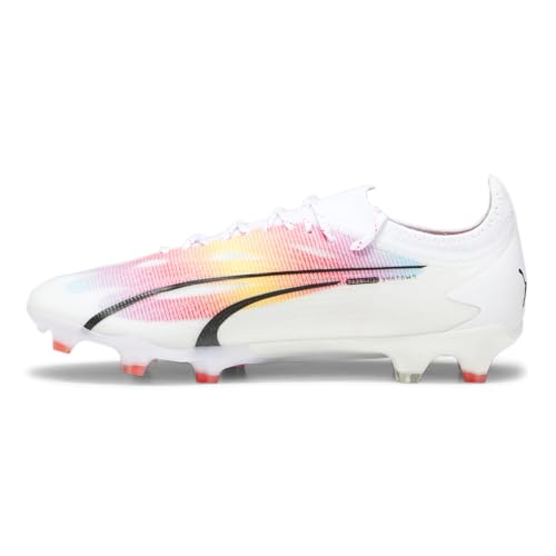 PUMA Mens Ultra Ultimate Firm GroundArtificial Ground Soccer Cleats Cleated, Firm Ground - Black3