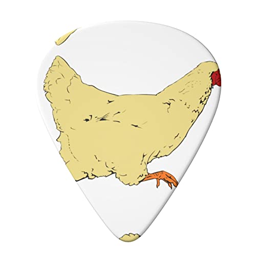Animal Farm-Chicken Run Lot de 6 médiators pour guitare acoustique, guitare électrique, basse, ukulélé – fin, moyen et… - Les Beatles, Paul McCartney, John Lennon, RIngo Starr, George Harrison Animal Farm-Chicken Run Lot de 6 médiators pour guitare acoustique, guitare électrique, basse, ukulélé – fin, moyen et… – Image 4