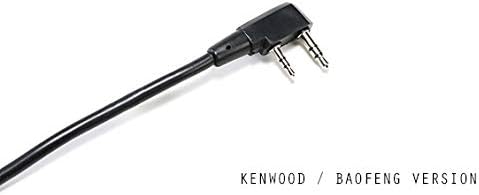 ArmorMason U94 PTT System Compatible with Baofeng UV-5R UV-82 etc. Radio (Military/NATO-US/Peltor Wired) - Image 6