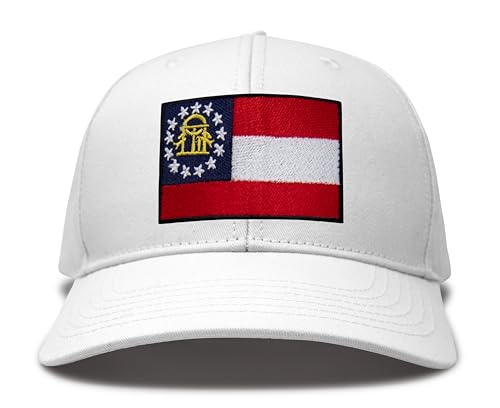 Image of International Tie State Hat for Men and Women, Adjustable Snapback Trucker Baseball Cap with Embroidered Patch