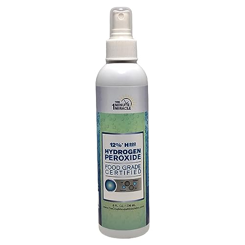 12% Hydrogen Peroxide Medical Food Grade Spray – Recommed by The One Minute Cure Book and Our Brand is The Choice by Professional, Alternative Medicine, and homeopathic Communities.