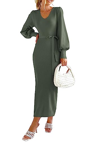 PRETTYGARDEN Women's Fall Knit Pullover Sweater...