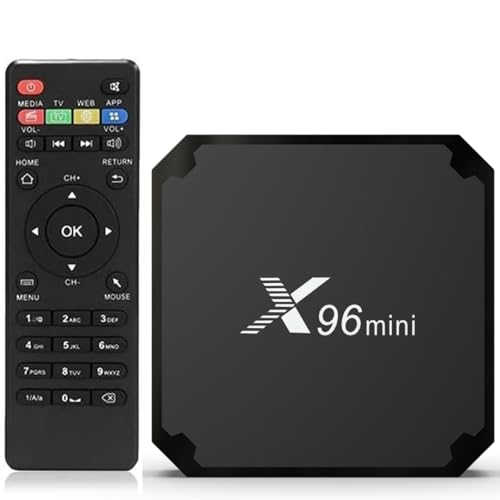 IDEALROYAL X96 Mini TV Box, Android 11.0, 2 GB/16 GB, Android TV 4 K con Amlogic S905W2 Quad-Core Chipset 64 bits WiFi 2.4 G, 4 K HD, H.265