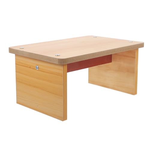 Tabouret en bois robuste HEMOTON antidérapant avec une forte capacité de charge pour la maison