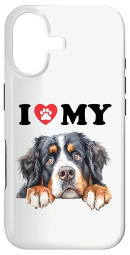 o[j[Y}Ee I Heart My Dog Funny Dog Lover X}zP[X iPhone 17 p