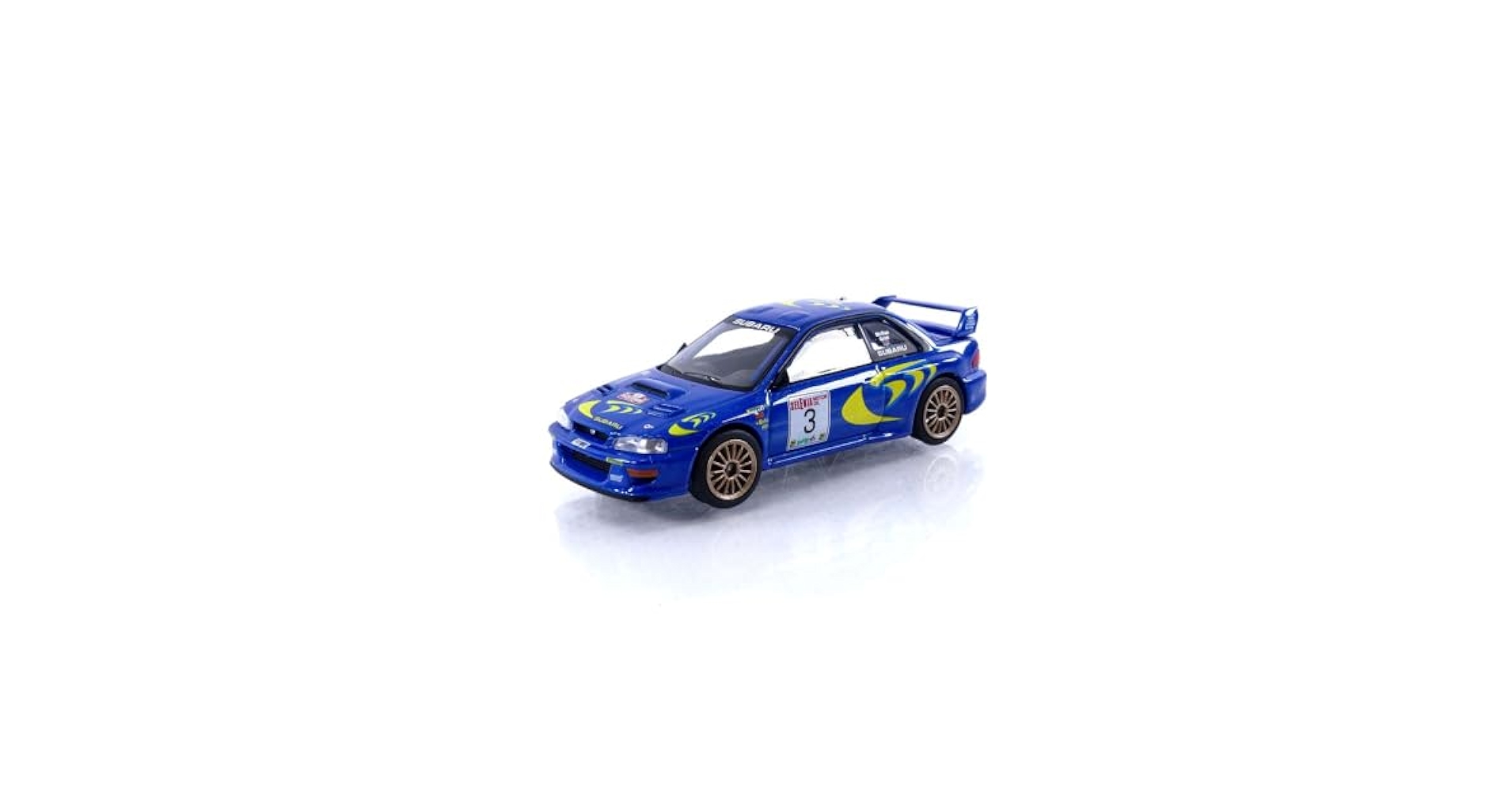 Amazon.com: Mini GT 1/64 - Subaru Impreza WRC97 - Winner