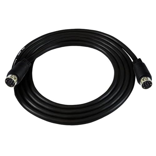 LARUISEE Mini Din 9-pin Male To 9-pin Male Input Cable For Video Game Sound Cards Equipment S-Video 1m 2m 3m Extension Cable Male To Male