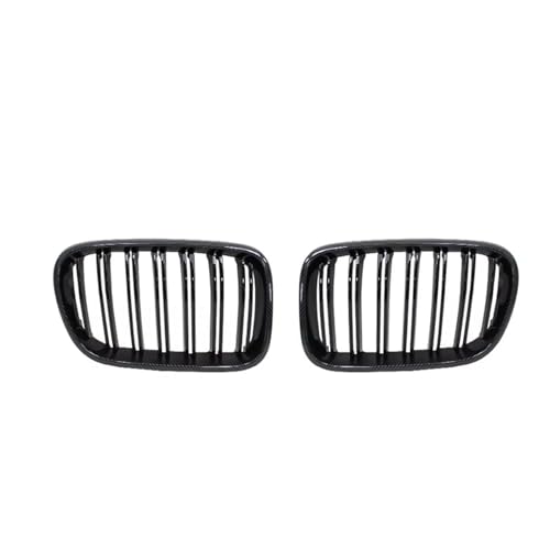 Rejillas delanteras de riñón negro mate y brillo para personalizar tu coche 1