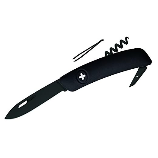 SWIZA Schw Messer D01 allBlack Schweizer Messer
