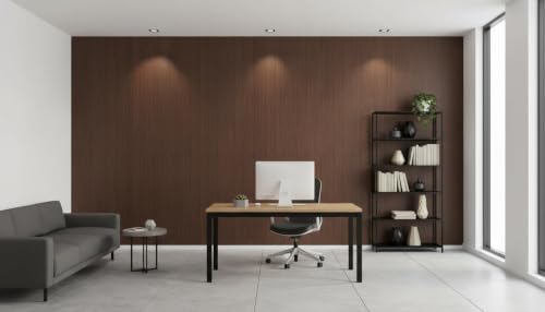 Image of Wallpaper for Walls | Vertical Wood Wall Stickers for Wall Decor | Self Adhersive Wall Paper for Home Kitchen Living Room and Bedroom | 45 Cm X 500 CM (5, Wood)