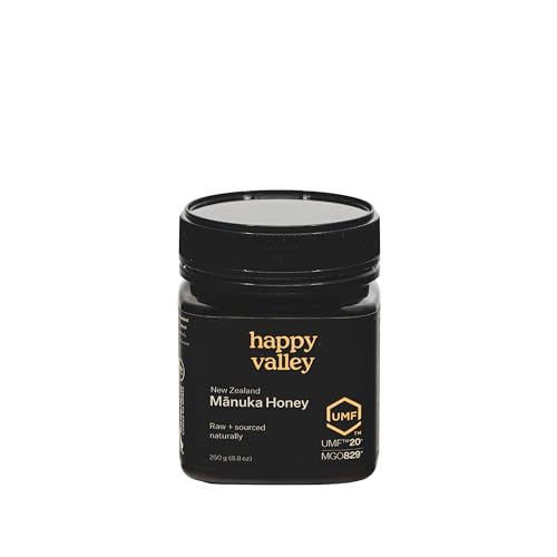 Miel Mānuka UMF 20+, 250g, Happy Valley Honey