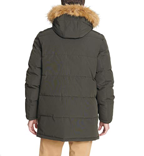 Image of Tommy Hilfiger Mens Quilted Snorkel Parka Coat