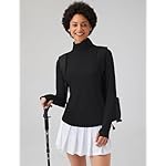 LOMON Women Long Sleeve Shirts Sun Protection 1/4 Zip Summer Quick Dry Hiking Shirts Quarter Zip Pullover for Women - Image 3