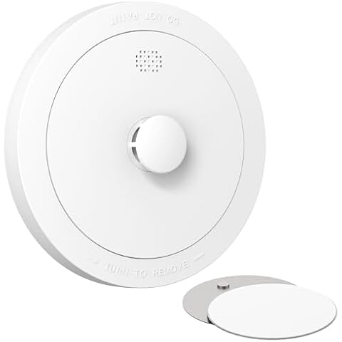 CPVAN Wireless Heat Alarm with 10-Year Battery Cover