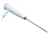 Hanna Instruments HI762A Stainless Steel Thermistor Probe with White Handle, For Air and Gases, 1m Cable