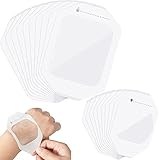 50 Pieces Transparent Film Dressing Includes 35 Pieces 2.3 x 2.75 Inch and 15 Pieces 4 x 4.7 Inch Shower Waterproof Patch Waterproof Wound Bandage Adhesive Patches Post Shower
