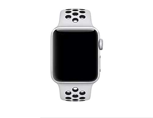 Pulseira para Apple Watch Sport, Yogo, 42mm, P/M/G, Preto