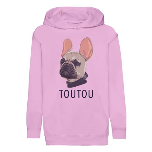Sweat enfant motif chien rigolo pour l'école et les sorties de week-end
