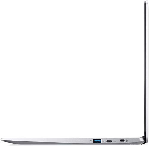 Image of Acer Chromebook 315 15.6 inch HD Intel N4000 4GB RAM 32GB eMMC Webcam BT Chrome OS + Protective Sleeve, Silver (NX.HKBAA.002)