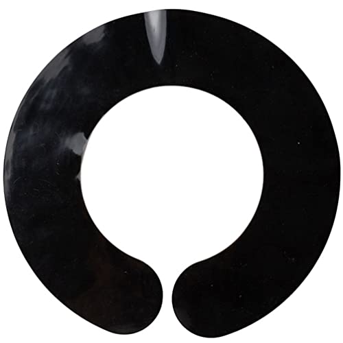 Lurrose Hair Cutting Collar, Hair Dye Cape, Silicone Rubber Neck Wrap Guard Neck Shield Shawl Barber Styling Cape Barber Supplies for Haircut Hair Dye