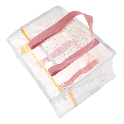 KESYOO Transparent Travel Bag for Outdoor Activities Capacity Beach Storage Bag for Women Lightweight Tote for Swimming and Travel