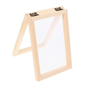 COHEALI 3 Stück Holz Papierschöpfrahmen Set