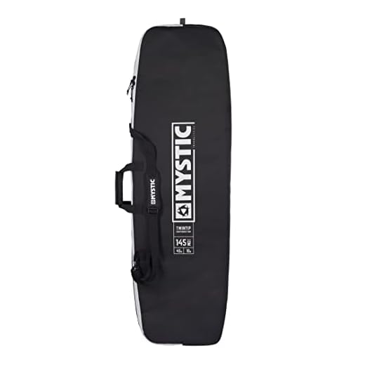 Mystic Watersports - Surf Kitesurf & Windsurfing Star Twin Kite Boardtasche 1.35M Schwarz