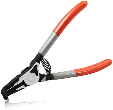 SPEEDWOX Circlip Pliers 7-Inch External Snap Ring Pliers Bent Jaw Heavy Duty Cir-Clip Retainer Ring Pliers for Ring Remover Retaining