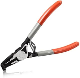 SPEEDWOX Circlip Pliers 7-Inch External Snap Ring Pliers Bent Jaw Heavy Duty Cir-Clip Retainer Ring Pliers for Ring Remover Retaining
