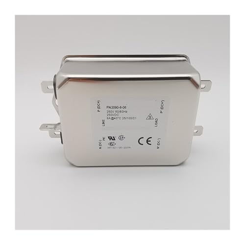 Filtro antiinterferencias FN2090-6-06 con diseño multietapa de alta fidelidad 6A 5