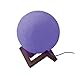 3D Color-Changing Moon Lamp - 16 Different Colors - Remote Control - Realistic Moon Surface - Rechargeable - Great Space Lover Gift - Includes USB Charging Cable - 6.5
