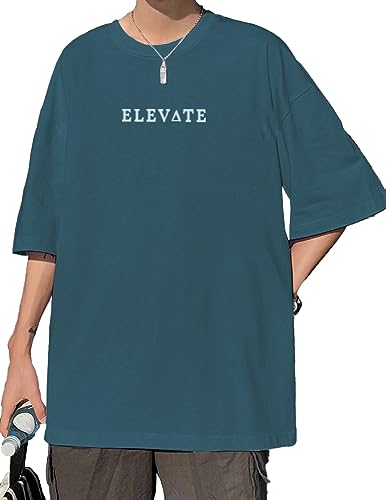 Image of Rigo Printed Oversized T-Shirts for Men | Drop Shoulder T-Shirt for Men