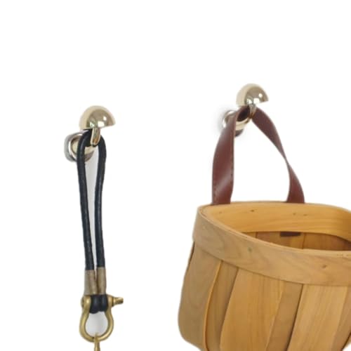 Copfeu Magnetic Hooks Heavy Duty for Hanging Utensils Grills Keys Coats for Home Kitchen Refrigerator (2 Pack)