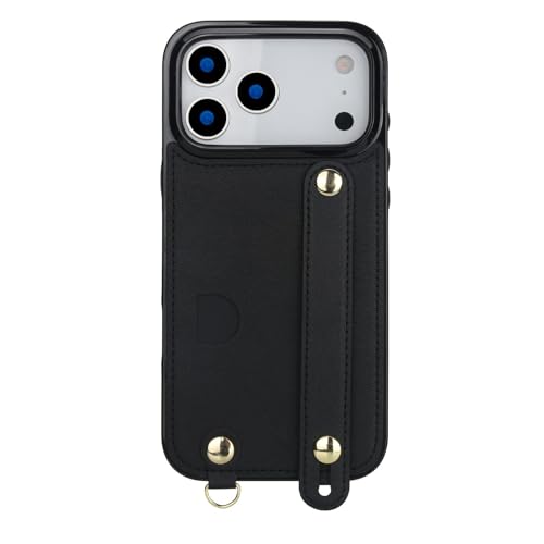 Coque iPhone 16 Pro silicone anti-choc et son porte-carte noir intégré
