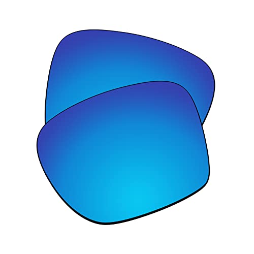 EZReplace Verres de rechange pour lunettes de soleil Oakley Sylas OO9448 (verres polarisés), bleu glace, Taille unique Cover
